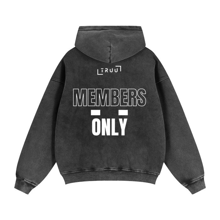 Zip-Through Boxy Hoodie “City Of Angels” ODMPOD