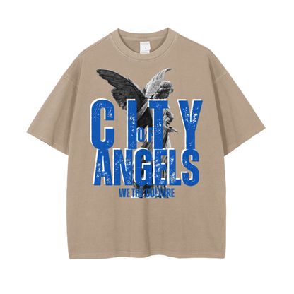 CityOfAngels Cement Vintage Wash T ODMPOD