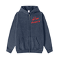 Snow Washed Zip-Through Hoodie ODMPOD